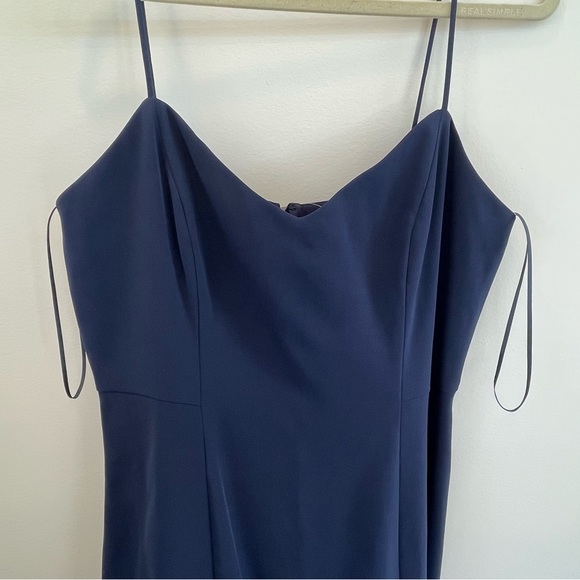 J Crew Drapey Spaghetti-strap Dress with Side-slit sz12 NWT - Picture 7 of 7